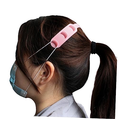 Boucle extension pour masque réglable attache oreille noir 15pcs - 3