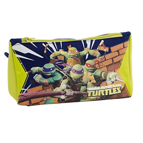 Preisvergleich Produktbild Tartarughe Ninja Federmäppchen, blau (blau) - TU905000