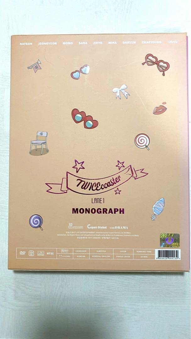 Amazon.co.jp: TWICE coaster LANE1 モノグラフ トレカ DVD : おもちゃ