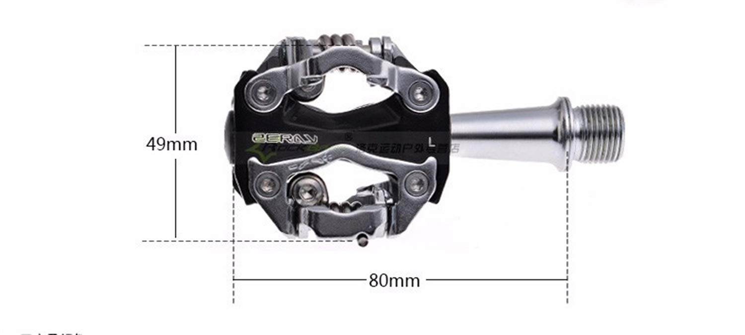 Pedales Bicicleta Original cojinete Sellado de Ciclo del Camino de la Bici MTB Pedales ultraligeros Fundición de Aluminio Pedales de la Bicicleta Parts, 2 Colores 56