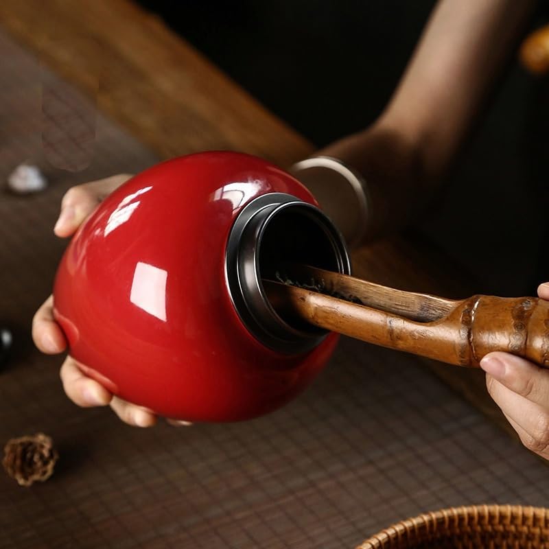 Teedose Legierung Deckel Große Keramik Teekanne Schwarz und Grün Tee Vorratsdosen Kung Fu tee set zubehör Keramik kaffee tee dose Keramik Vorratsglas