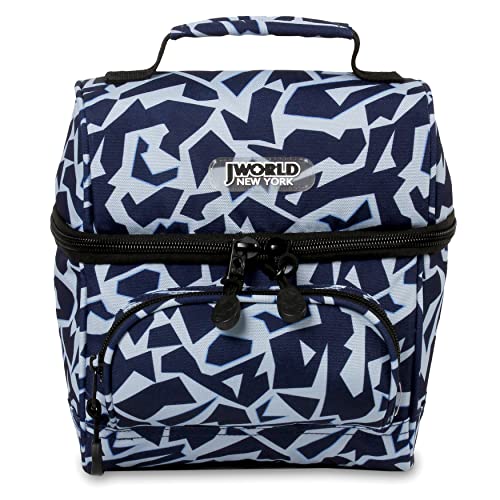 Image of J World Corey Kids Lunch Bag. Insulated Lunch-Box for Boys Girls, Crush