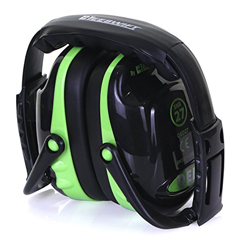 Quality Ear Defender 27db Noise Protection Earmuff, Black, 27 dB - Image 4