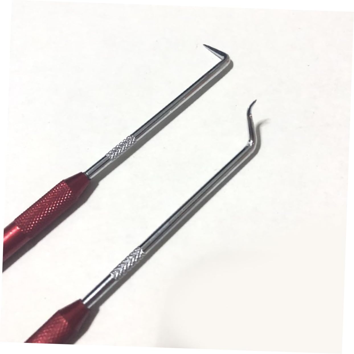 TEHAUX Mini Crochet Hooks Oil Seal Gasket Puller Tool Aluminum Alloy Handle Puller for Mechanics