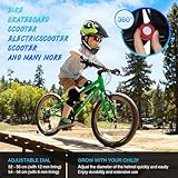 Lixada Kids Full Face Helmet Detachable Full Face Kids Bike Helmet Children Sports Safety Helmet for Cycling Skateboarding Roller Skating - Image 6