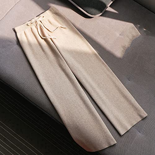 Cadeaux Noël Nouvel An pantalon d'hiver pour femme en tricot