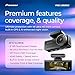 Pioneer VREC-Z820DC Dual Dash Cam Front and Rear Car Camera - Premium 4K Camera, AI-ISP Starvis Night Vision, 139 Degree Wide Lens, ADAS Safety Alerts, Built in GPS, Impact Detection, 24/7 Coverage