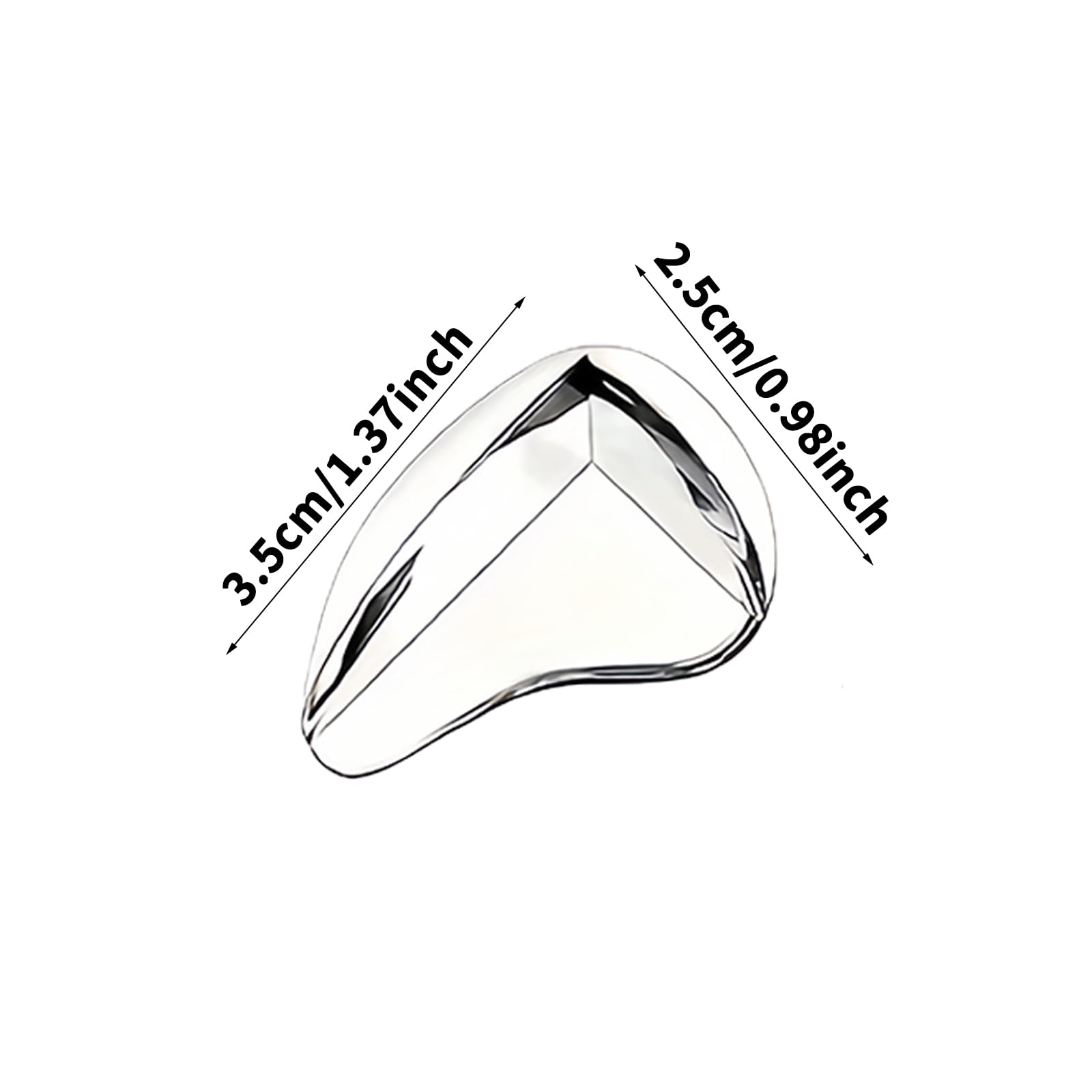 Paquete de 5 protectores de esquina transparentes para seguridad del bebé, protectores de bordes de muebles y parachoques de esquina de mesa, suministros transparentes a prueba de niños para bordes — view 2