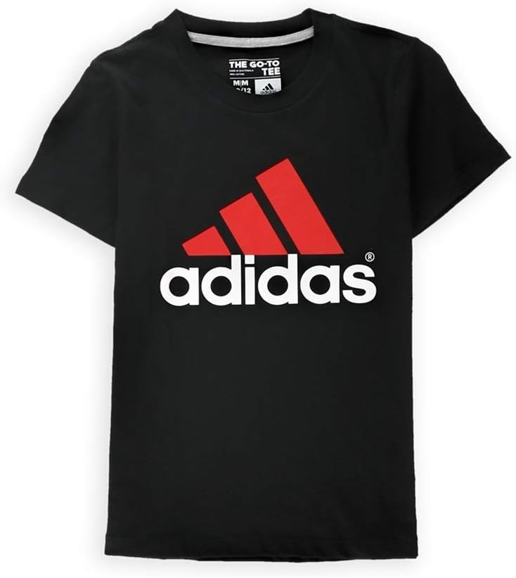adidas Tee - black color, youth medium