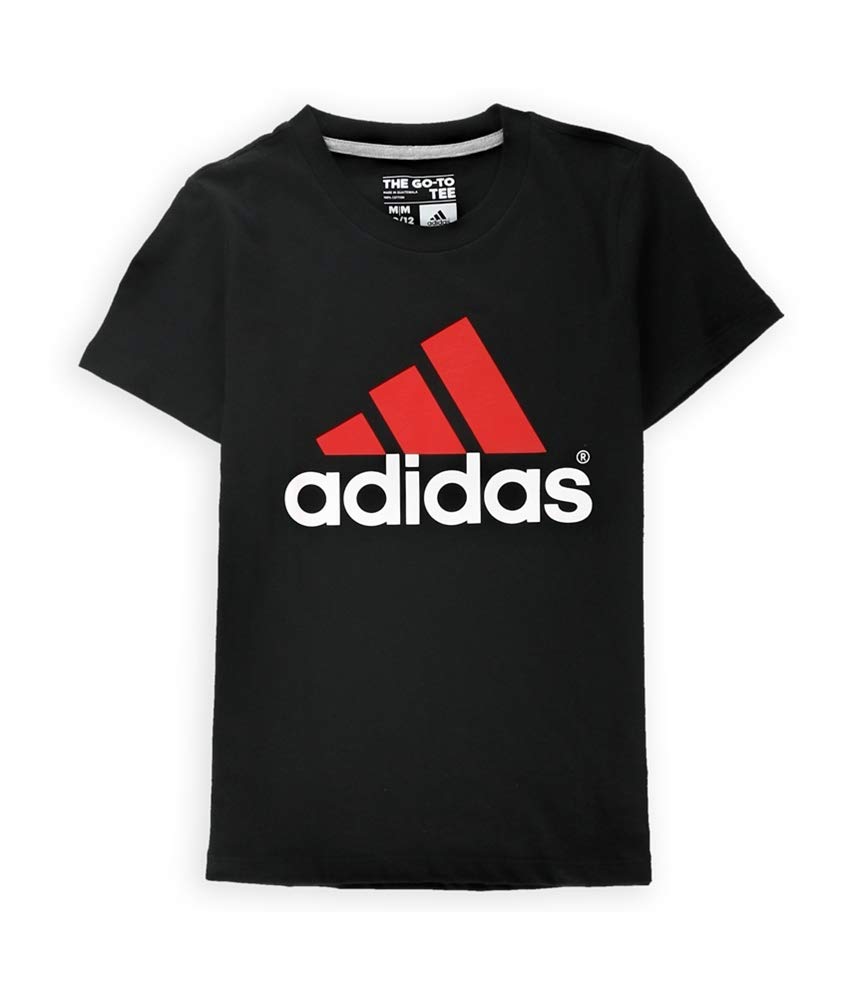 adidas Tee - black color, youth medium