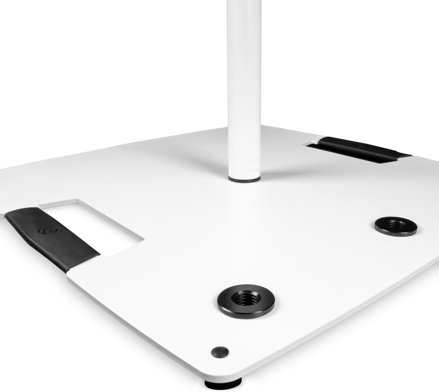 GRAVITY Lighting Stand with Square Steel Base - 3 Position, White