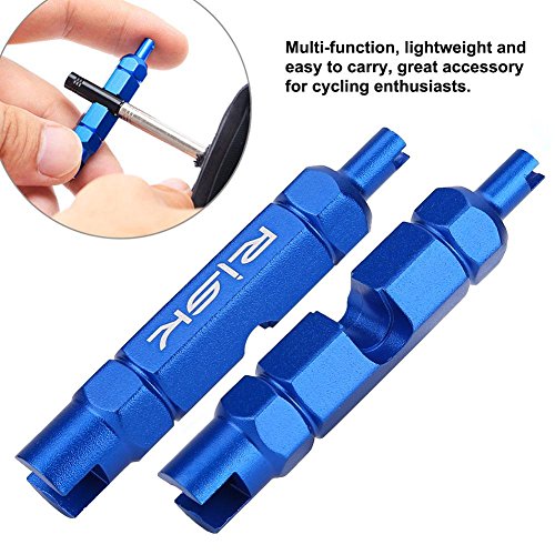 Strumento Rimozione Nucleo Valvola Pneumatici Bici - 3 In 1, Per