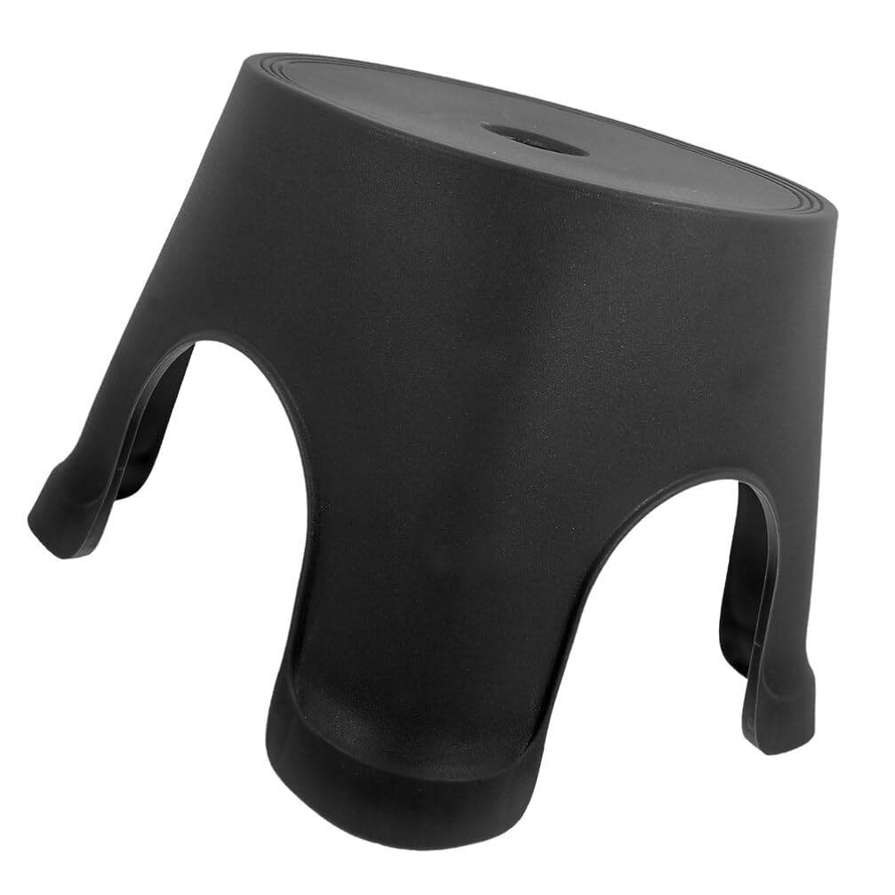 HOLIDYOYO Stool Footrest Plastic Step Stool Nonslip Bathroom Stool for Squatting Posture