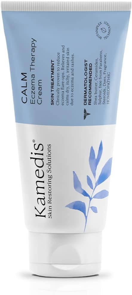 KAMEDIS Eczema Therapy Soothing Body Cream. Patented Botanical Complex. Clinically Proven For Itchy, Dry & Irritated Skin. Dermatologist Recommended Baby Moisturizing. Fragnance & Paraben Free