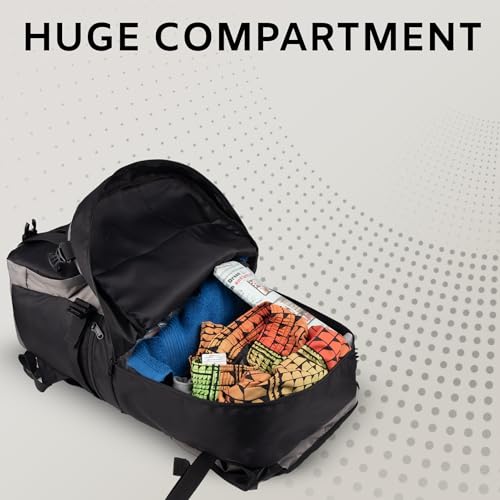 Image of F Gear Ridge 32L Trekking Backpack|Hiking|Camping Travel Leisure Tourist Outdoor Sport Rucksack|Multi Pockets|Shoulder Bag - Drawstring Top Open|Lightweight Bag|Adults|Unisex|Men Women