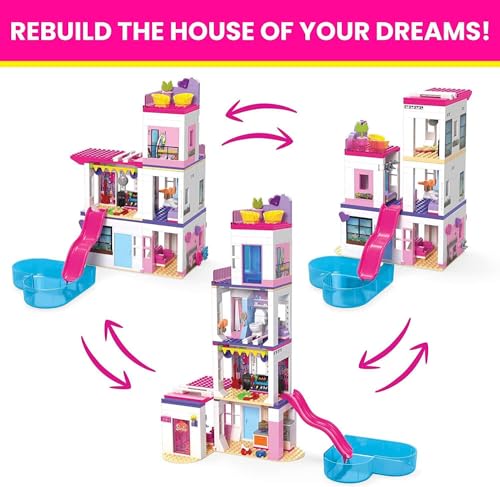 Mattel HHM01 Mega Barbie Color Reveal Building Toys Set thumb #6
