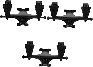 INOOMP 3pcs Snowboard Display Stand shelf bracket wall mount clothing rack wall mounted clothes rack ski board rack skateboard wall hanger skiing board skateboard rack skateboard stand