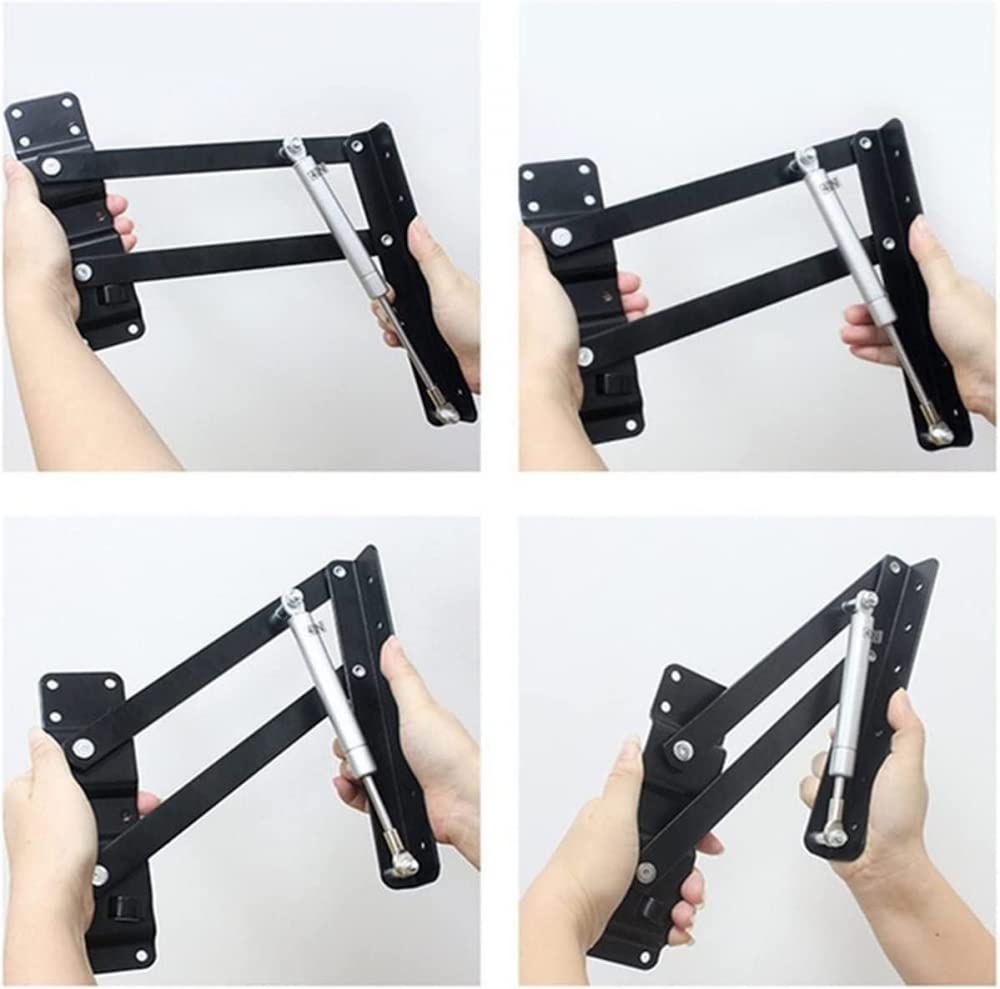 2pcs Cerniere Idraulico Smorzamento Cuscino Cerniera Supporto Kit Tavolino Sollevamento Stand Ascensore A Nascosto Meccanismo Top Cerniere