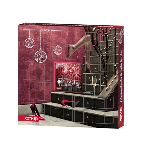 ROTH Heiße Stunden - Erotik Adventskalender gefüllt mit Bade-Produkten und Roman, Badeartikel-Kalender für die Vorweihnachtszeit – Bild 3