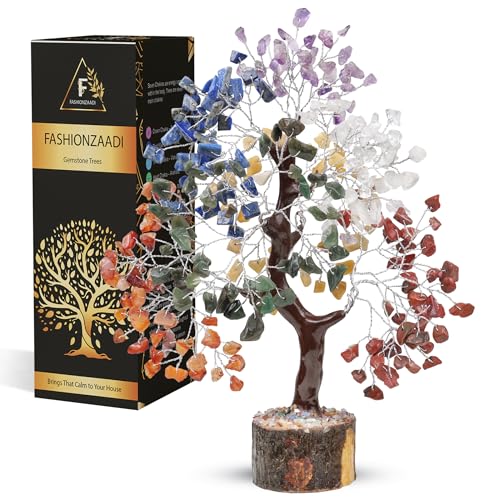 Natural Chakra Crystal Tree