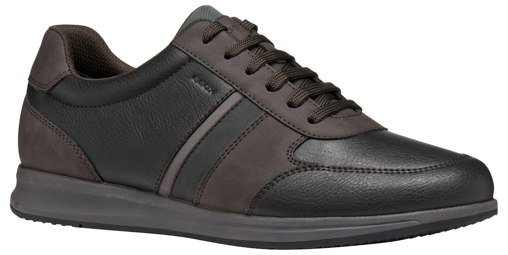 Geox Men's U Avery Trainers, Brown, 7 UK