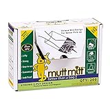 Mutt Mitt Dog Waste Pick Up Bag, 200-Count