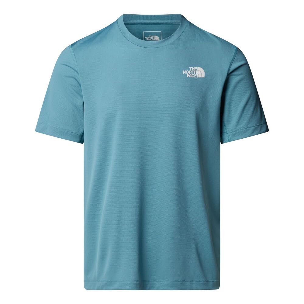 The North Face Men's Lightbright S/S T-Shirt, Algae Blue, XS
