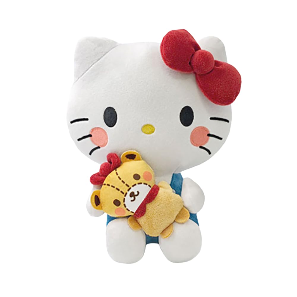 Hello Kitty World Plush - 25cm - Premium Plush Plush for fans of the popular TV series, multiple limited editions to choose from (Hello Kitty)