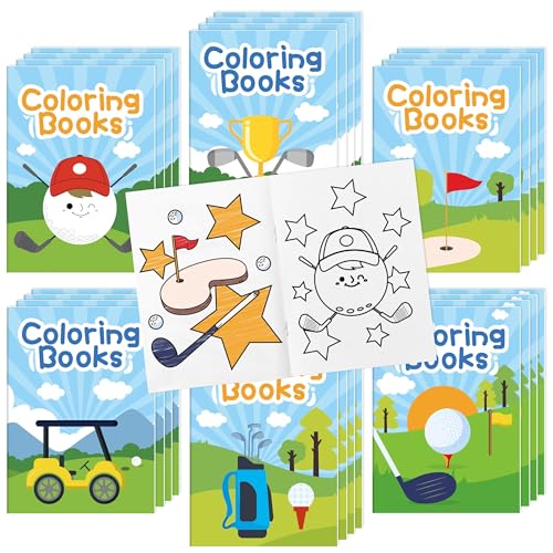 X1zuue Golf Coloring Books for Kids
