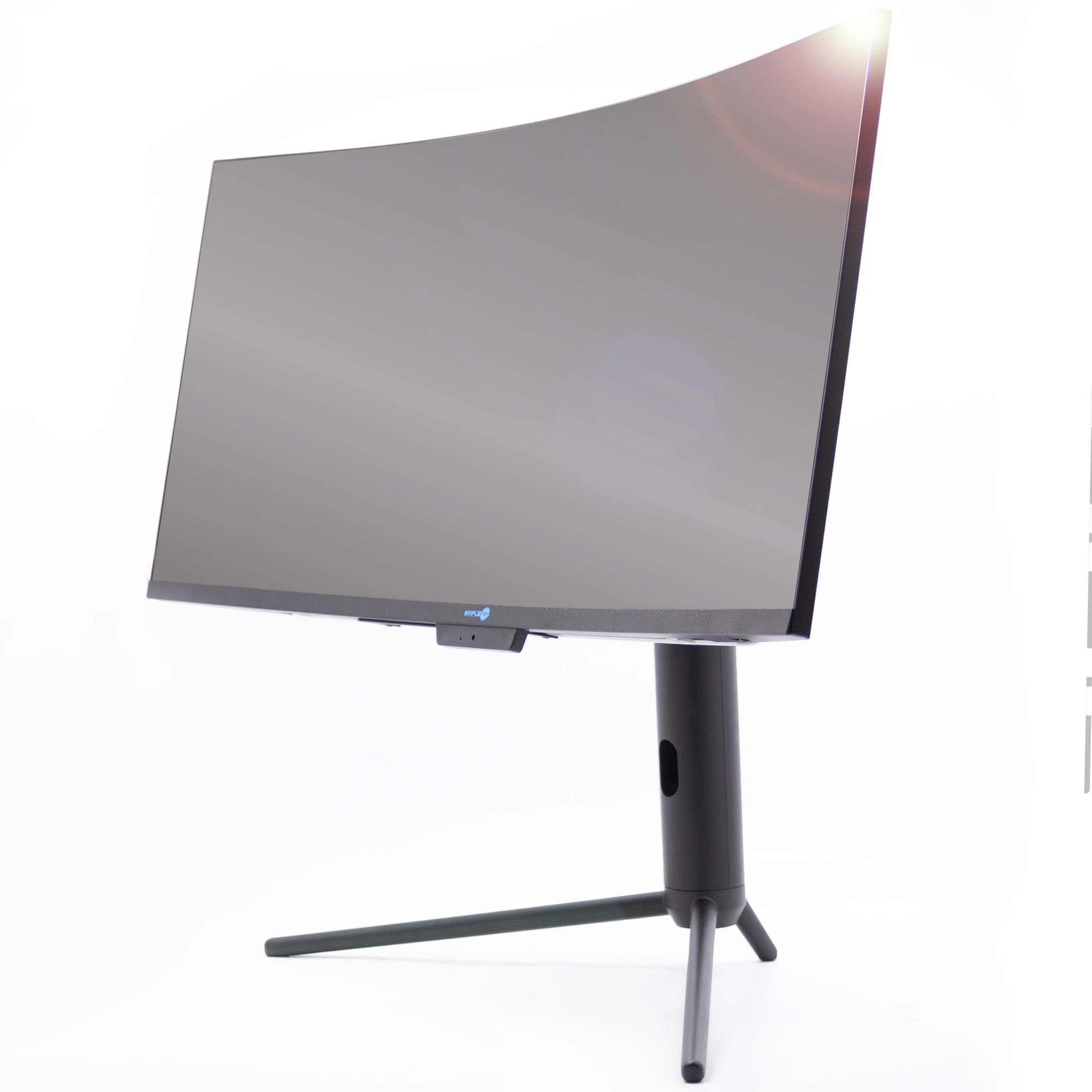 SIMPLETEK - Computer All in One 34" Schermo Curvo 4K 165Hz per Gaming, Grafica | Core i7 10° Gen | Windows 10 Pro | GPU GTX1050 TI 4GB | 8GB RAM SSD 120GB | Webcam 2K | BT 5.2
