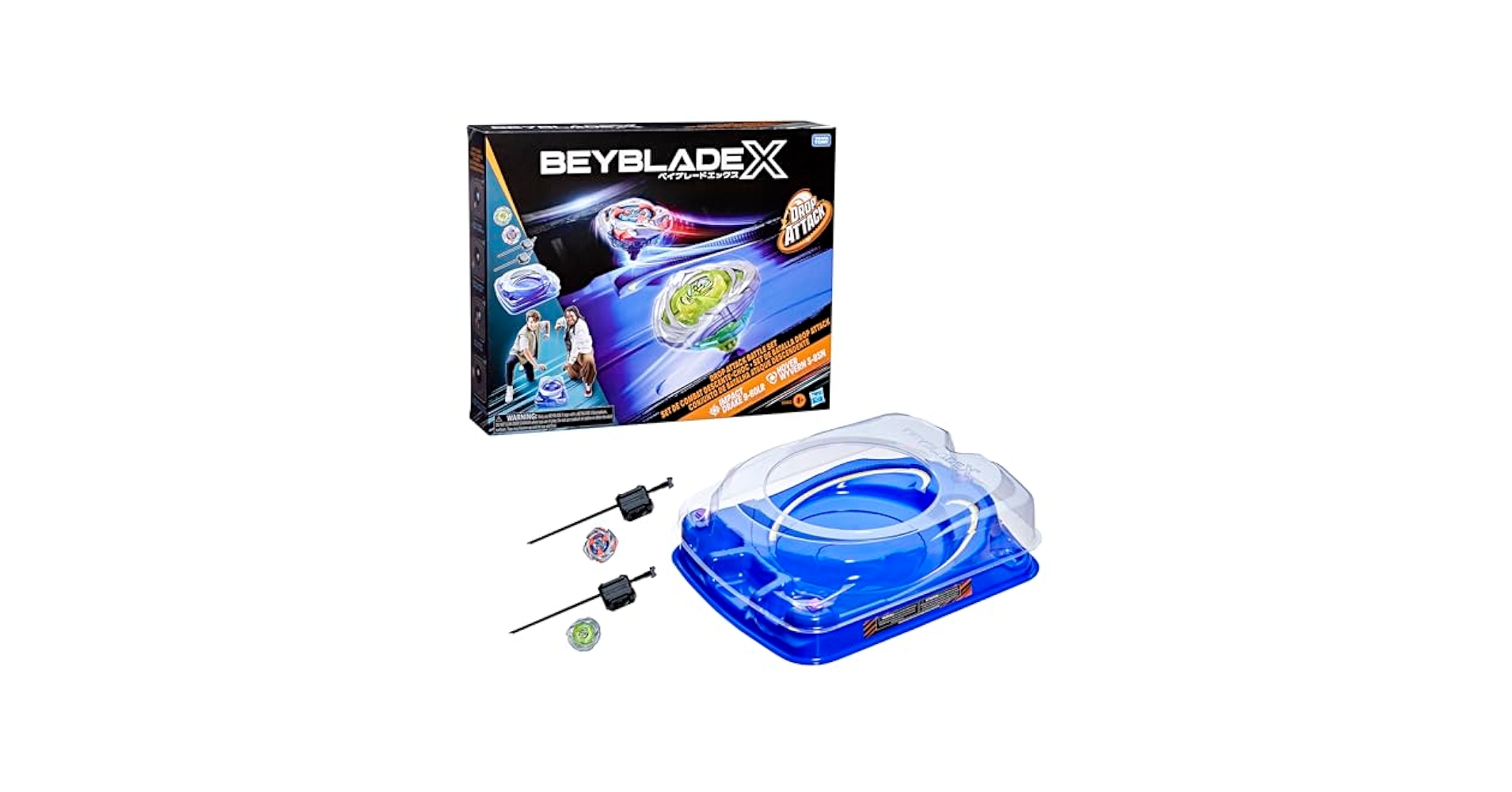 ドロップアタックスタジアム　ベイブレードX ハズブロ版 ホバーワイバーン無し ドロップアタックスタジアム ベイブレードX ハズブロ版 ホバー