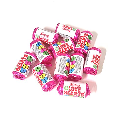 Swizzels Matlow Love Hearts Mini Roll Sweets