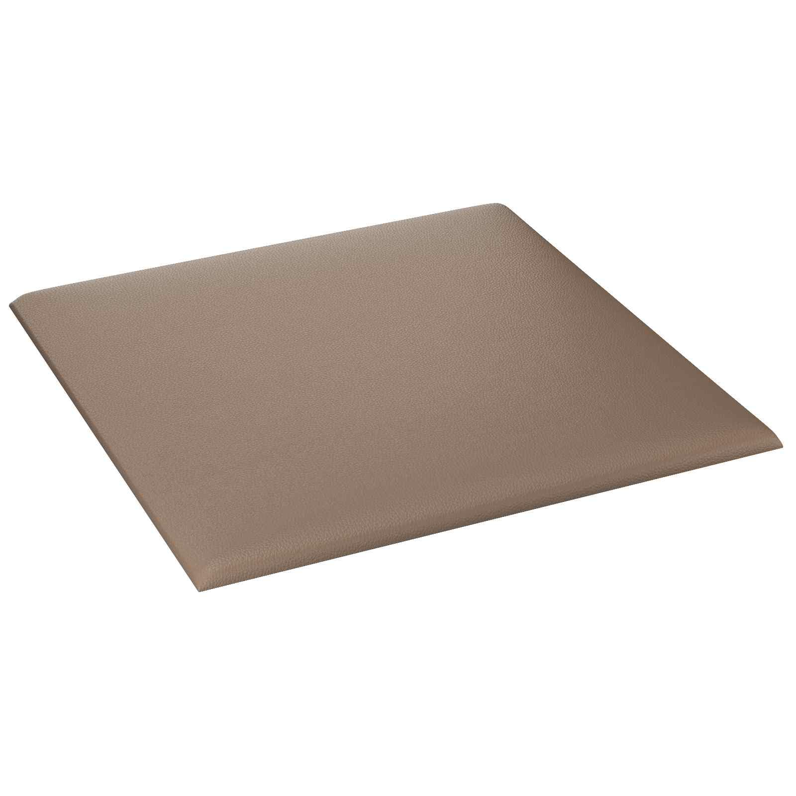Juego de 12 cabezales de pared de 30 x 30 cm, tejido capuchino, revestimiento de pared para dormitorio, pared interior, renovación, moderno, montaje