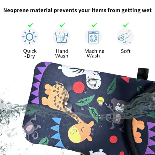Image of Neoprene Phone Sleeve Pouch Case Bag for Men Women w /Crossbody Strap /Neck Lanyard for iPhone 17 /16 /15 /14 Pro Max, Samsung S25,Pixel 10