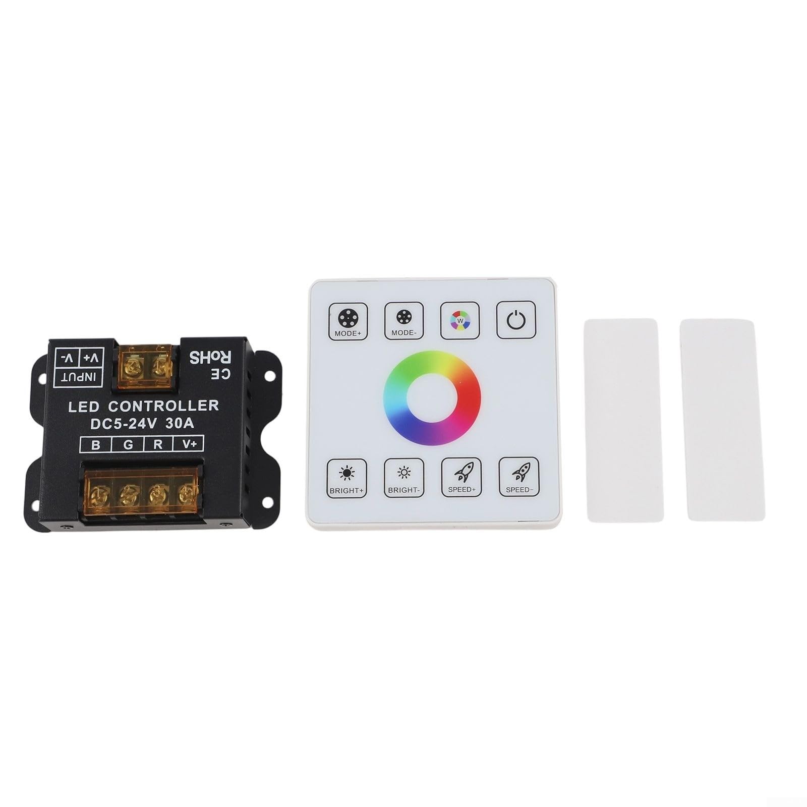 Controlador LED CC para ambiente de hogar con panel táctil y mando a distancia RF