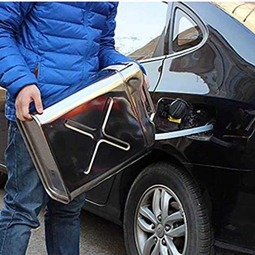 Bidon d'huile étanche en acier 304 avec poignée portable - 4