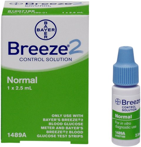 Bayer's Breeze2 Normal Control Solution, 2.5 mL, 0.08 Ounce