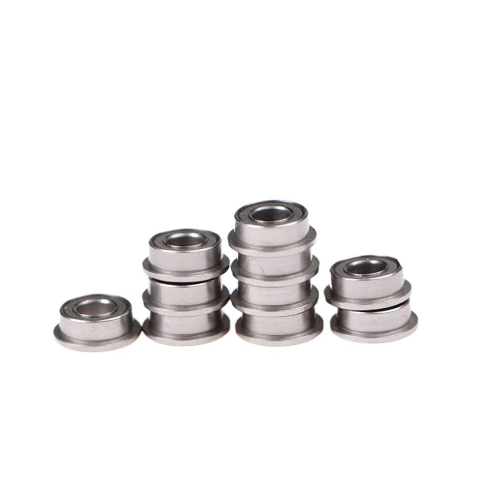 Otenc Smf63zz Bearings, Bearing Abec-1 3X6x2.5 Mm Double Shielded Miniature Mf63 Z Zz Stainless Steel Ball Bearings(40Pcs)