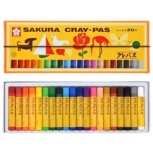 サクラクレパス クレパス 20色 LP20R