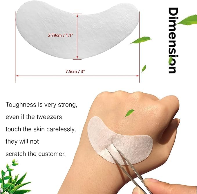 DClub Hydrogel Eye Patches Gel Lash Extensions, Under Eye Patches, Lint Free Eyelash Pads, Lash Lift Pads for Supplies, Beauty Eyelash Extension Tools. (50 PAIR) 4
