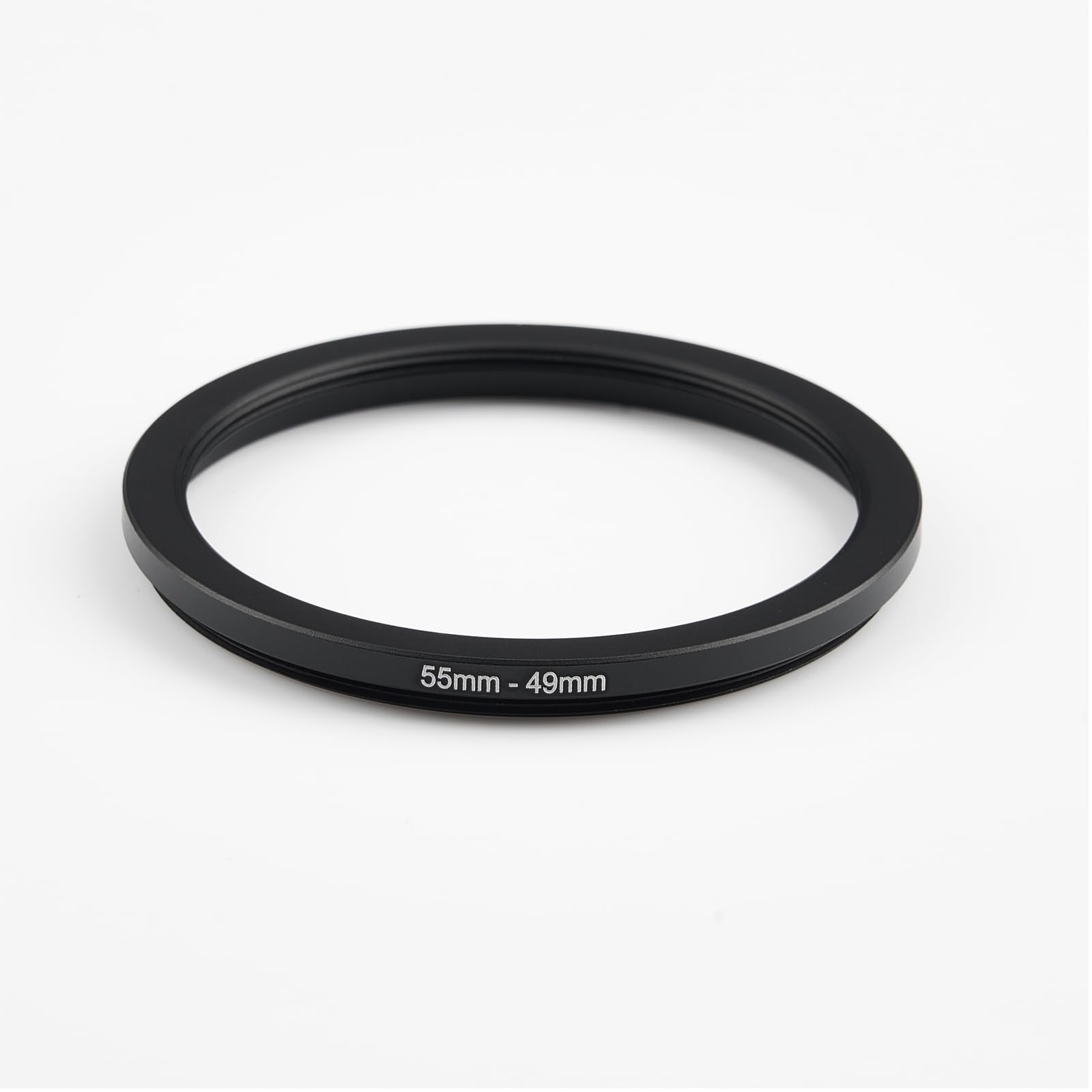 55mm to 49mm Step Down Ring Filter Adapter Metal Ring Step Down Rings Adapter Filter Compatible with All 49mm UV,CPL,ND,Lens Hood,Threaded Lens ect (55mm to 49mm)