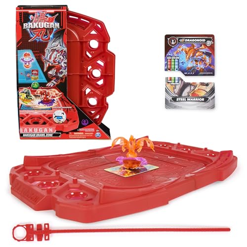 Bakugan Brawl Zone Compact Playset with Special Attack Dragonoid, Customizable Action Figure, Trading Cards, Kids Toys for Boys and Girls 6 and up