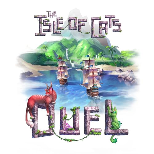 The Isle of Cats Duel juego de mesa para 2 jugadores miniatura 6