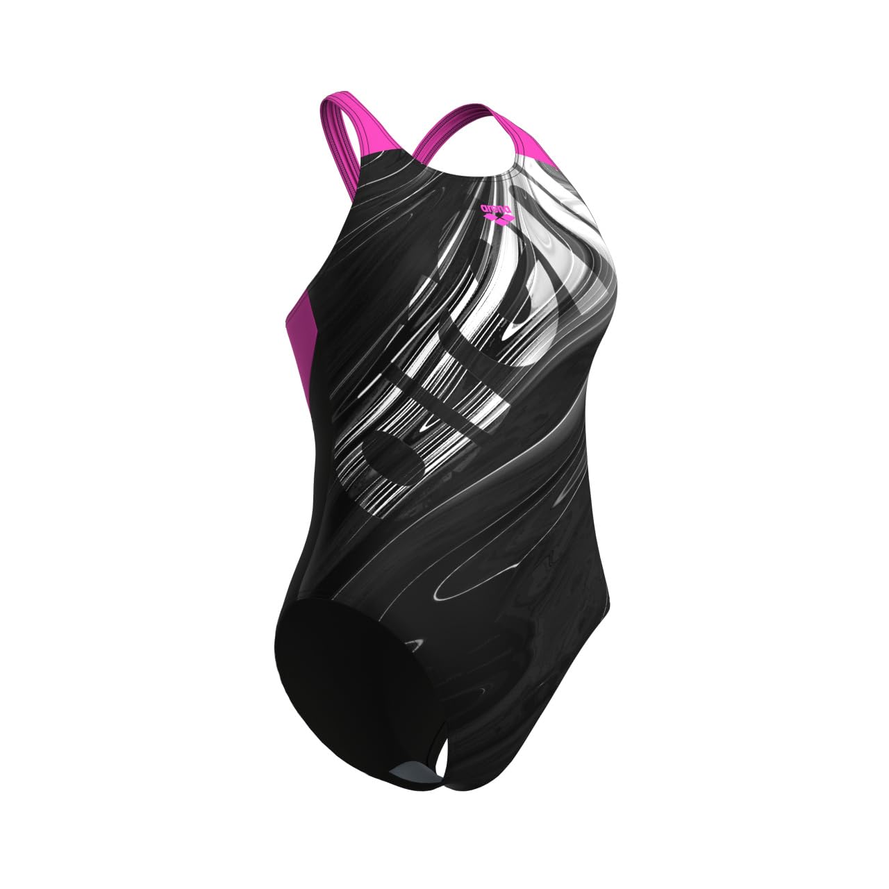 Arena Women's Arena Flow Swimsuit V Back LB Traje de baño de una Pieza Mujer (Pack de 1)