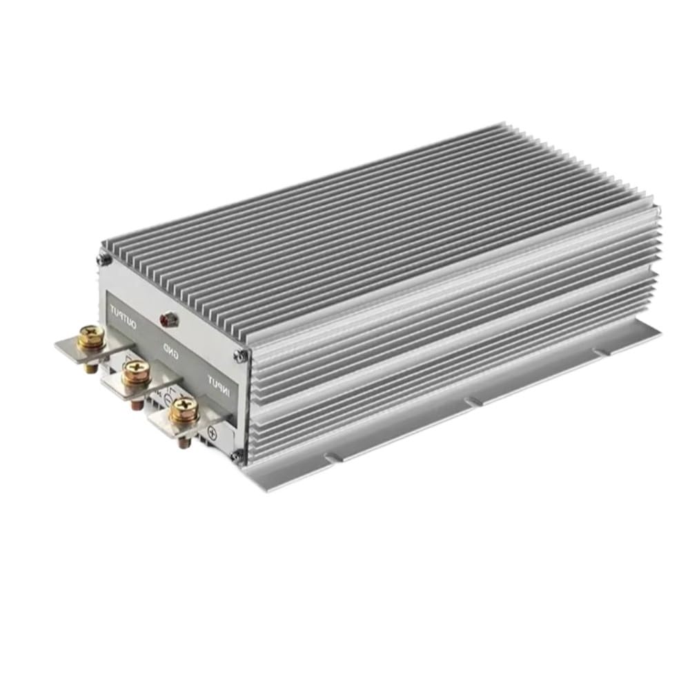 Convertitore di tensione step-down DC DC da 24 V a 12 V 100 A, riduttore, trasformatore da 24 V CC a 12 V CC