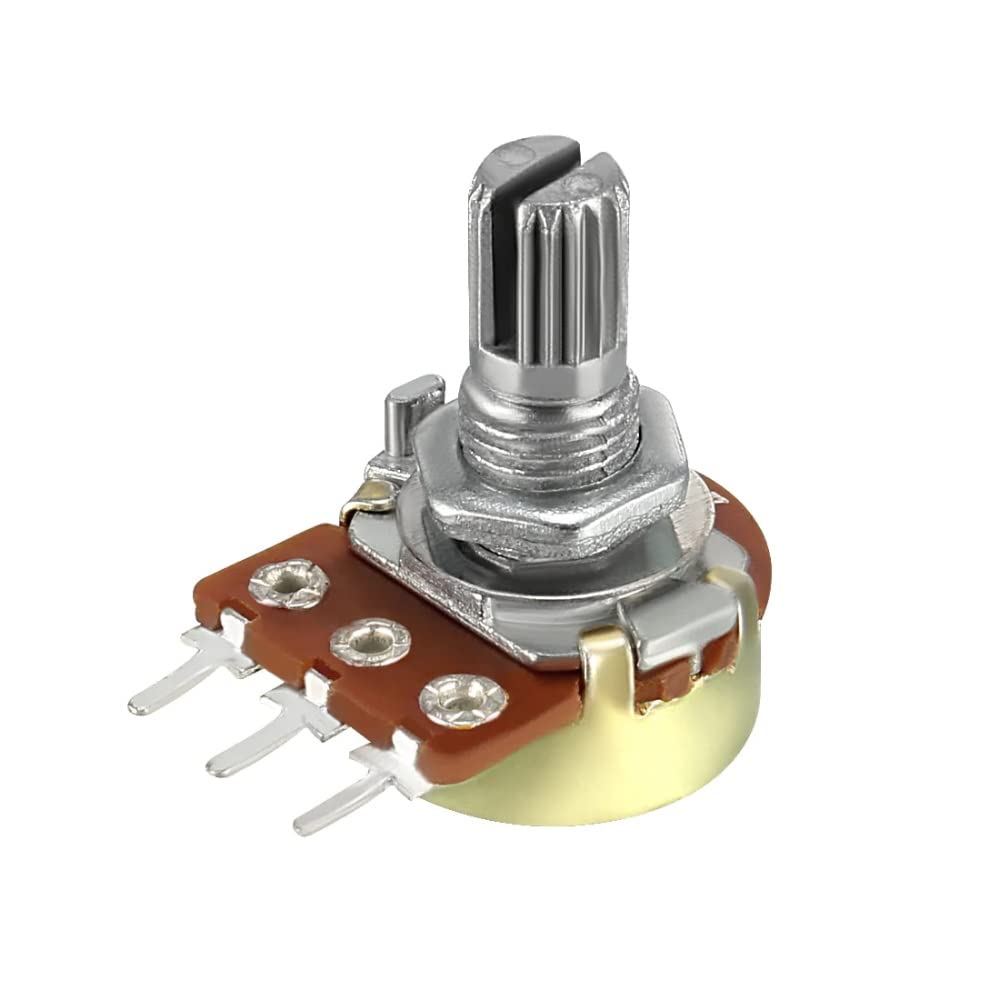 10K ohm potentiometer, single variable resistor (Round) (B0B7C22KX8) Amazon Price History, Amazon Price Tracker