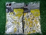 Pride Professional PTS Tees 2 3/4' long, 100 tees per bag, (2 bags), white