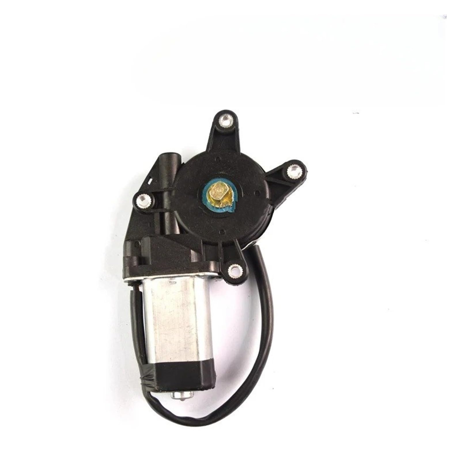 SAMWDK Glass Lifter Car Window Glass Lifter Motor Universal Electric Window Lifter Motor 12V24V Accessory 4-holeSquare Axis Flat Axis 3-Hole Car Window Regulator(4hole Flat Right)