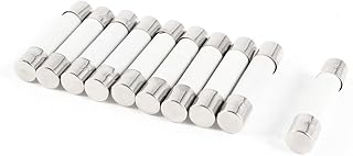 uxcell 10 Pcs 250V 20A 6x30mm Cylindrical Ceramic Tube Fuses Link