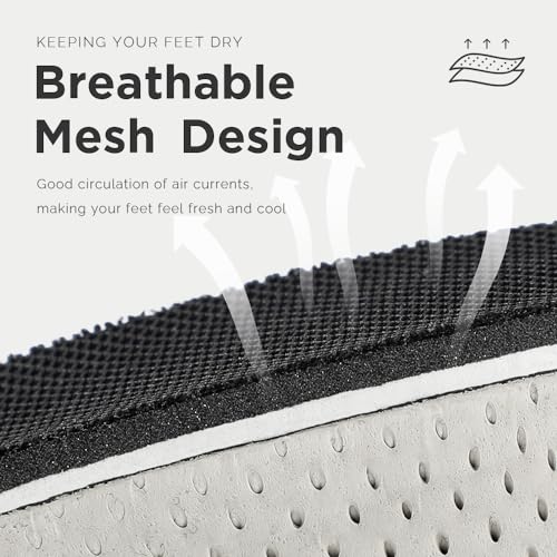Image of 1Pair Memory Foam Invisible Height Increasing Insoles Soft Breathable Heel Lifting Inserts Pain Relief Heel Lift Height Booster for Unisex Men Women